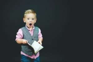 Shocked child