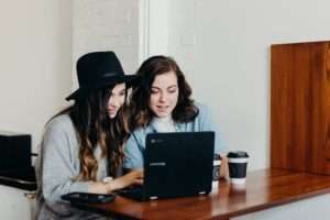 Women at office