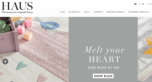 Haus by Hertex Ecommerce Store - eCommerce Stores: Search All Products