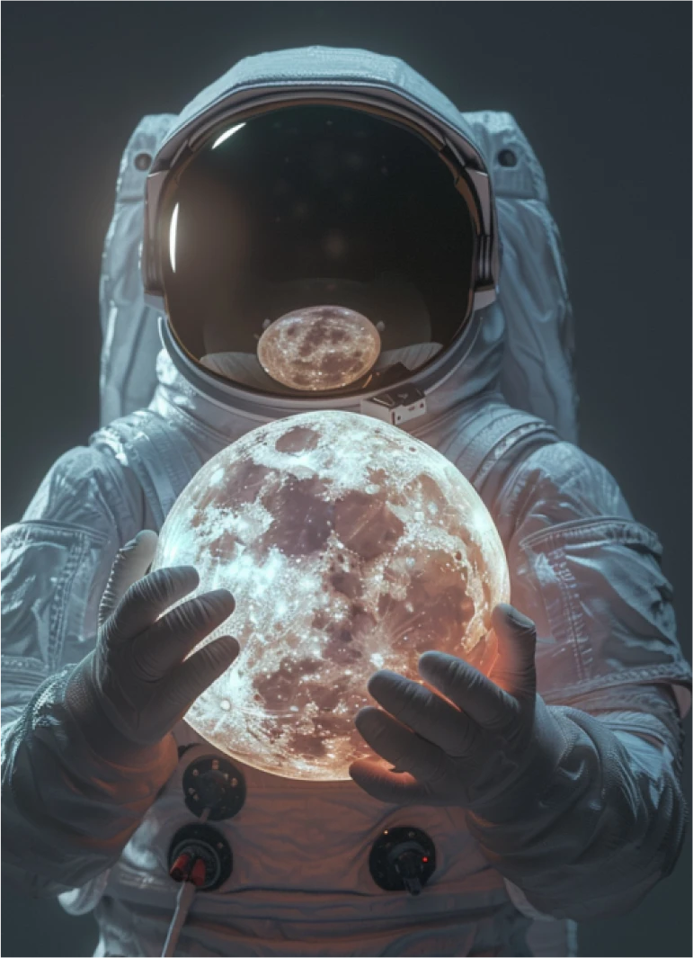 astronaut holding-moon astronaut holding-moon
