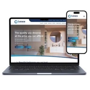 Lecico website design