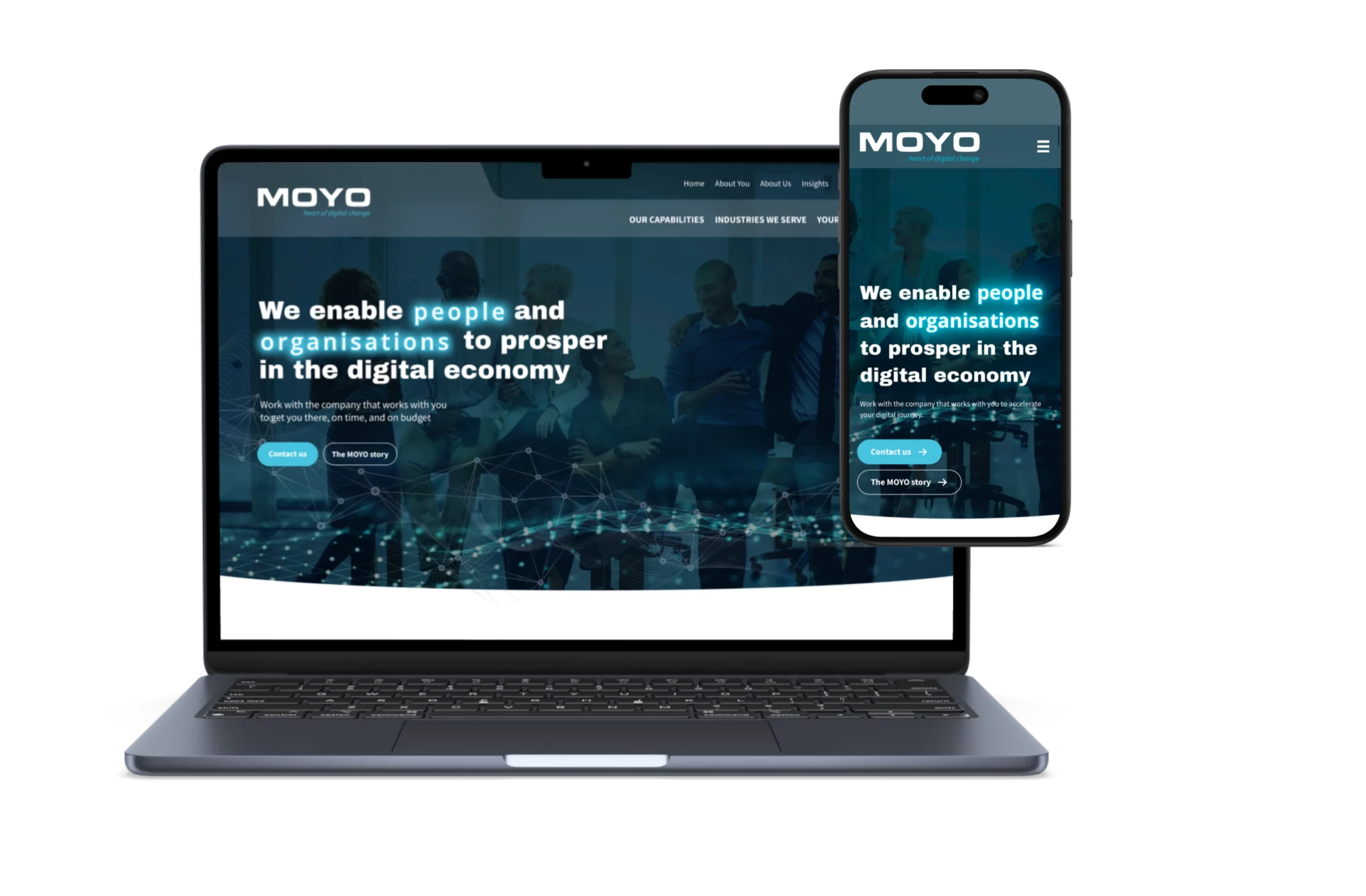 MOYO Website Redesign Mock Up