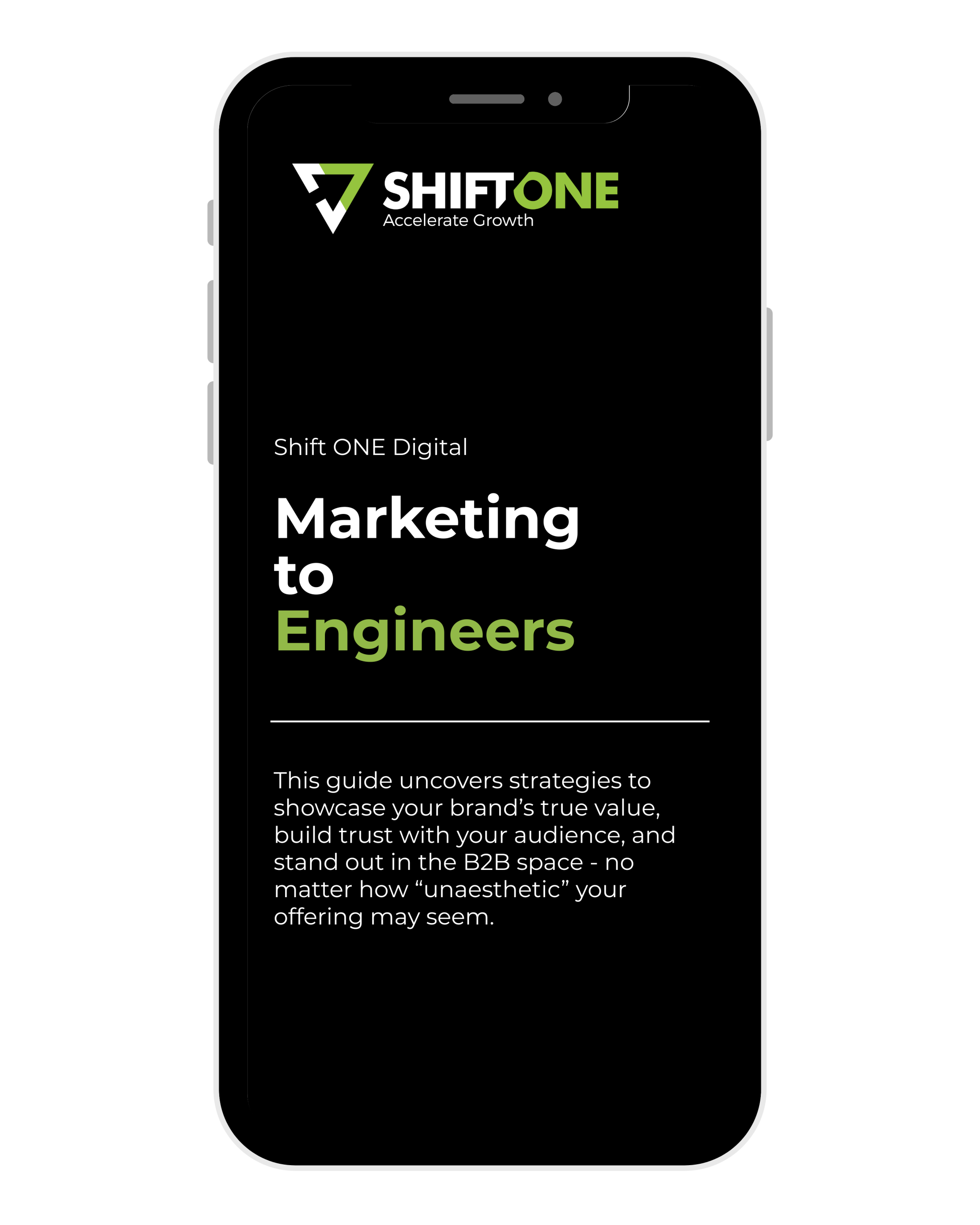 Heading (1) marketing to engineers